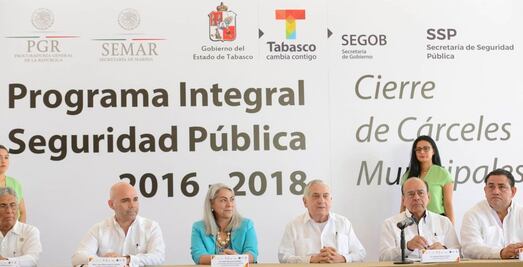 Cierran nueve cárceles municipales en Tabasco