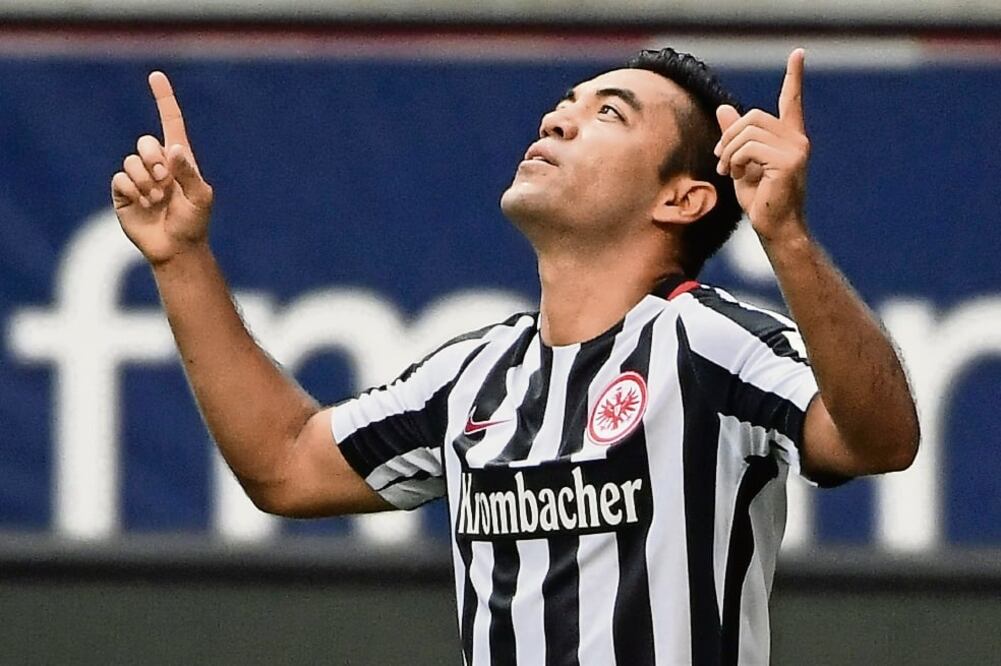 El mediapunta del Eintracht Frankfurt tuvo destacada actuación en la victoria sobre el Bayer Leverkusen (XINHUA)