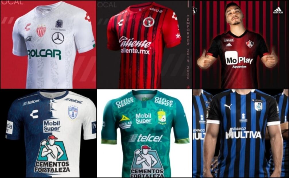 Los 19 nuevos jerseys de la Liga MX para el Apertura 2019