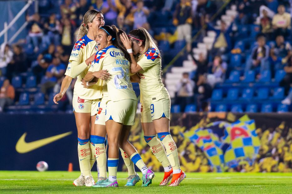 América Femenil en festejo, durante el Clausura 2024 - Foto: Imago7