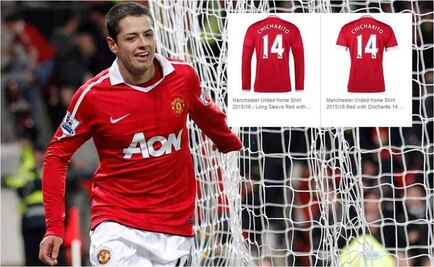 United ratifica a 'Chicharito' como dueño del dorsal 14