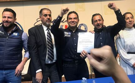 Enrique Vargas, líder de los diputados del PAN en el Congreso de Edomex, ahora va por un escaño en el Senado