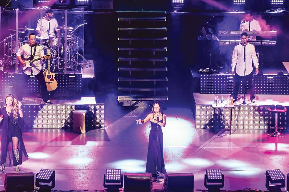 Las ídolos pop de los 80 deleitaron a 10 mil personas en el Auditorio Nacional (CRISTOPHER ROGEL BLANQUET. EL UNIVERSAL)