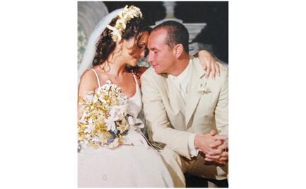 "Te vuelvo a elegir", le dice Legarreta a Erik Rubín en sus 20 años de casados