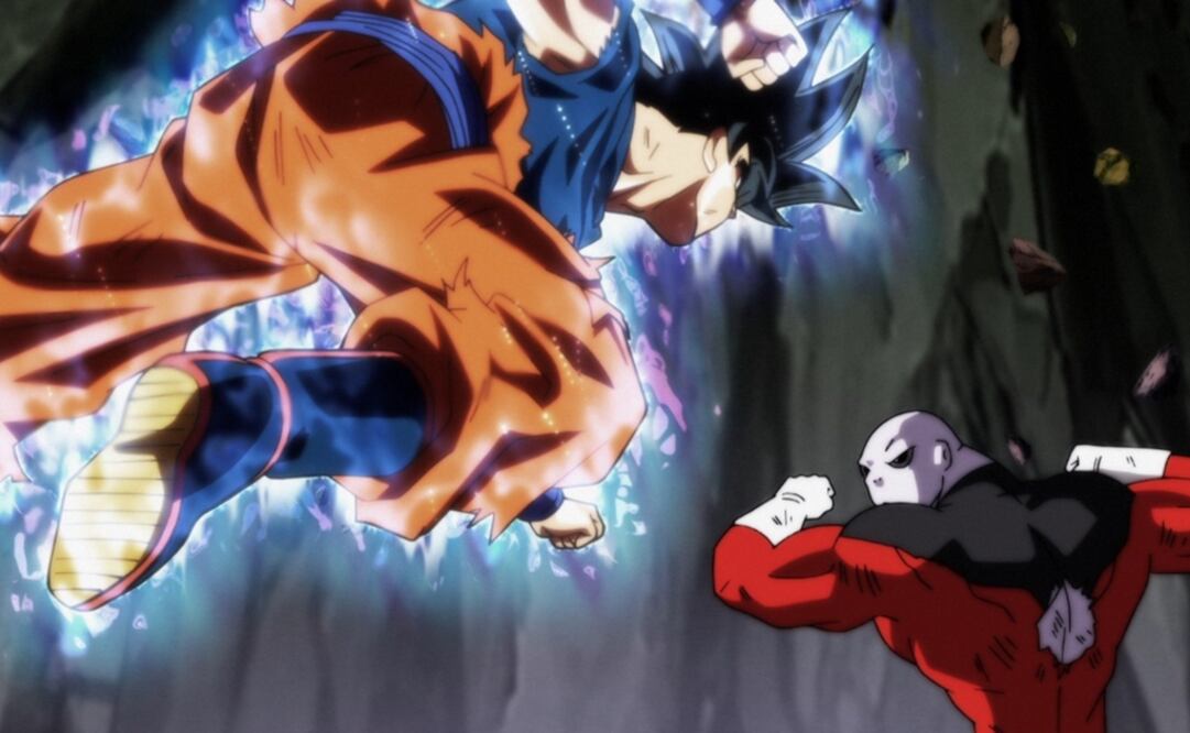En Dragon Ball Super, Gokú y Jiren luchan en el Torneo de Poder para salvar a sus universos.Foto: Twitter / DB_super2015