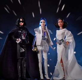 Barbie adoptará el look de los personajes de Star Wars