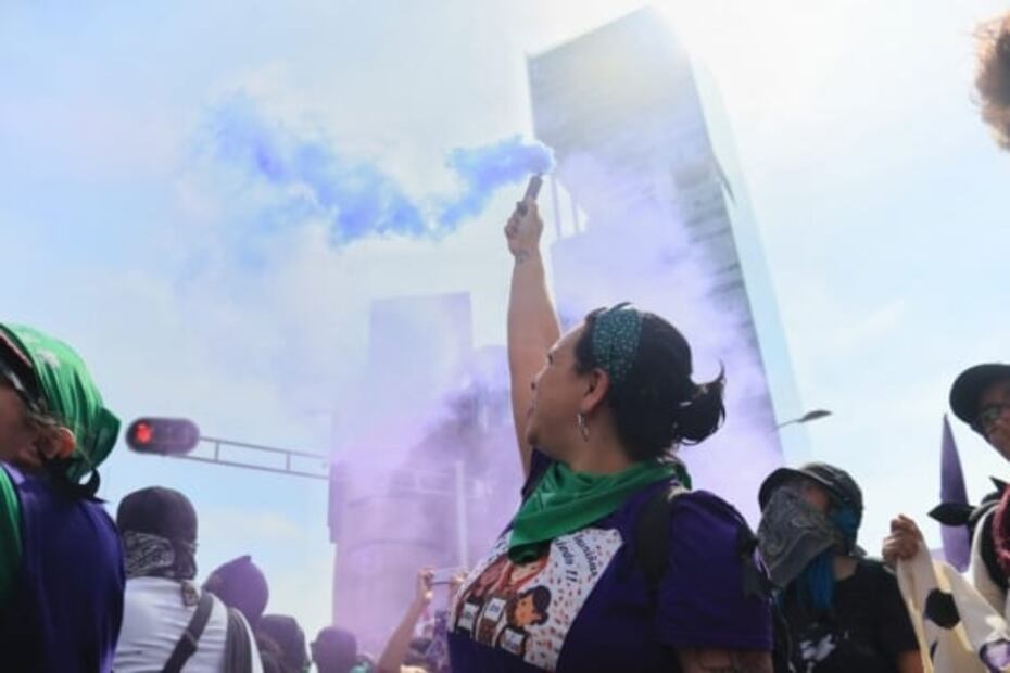 Las fotos más icónicas de la marcha del 8 de marzo