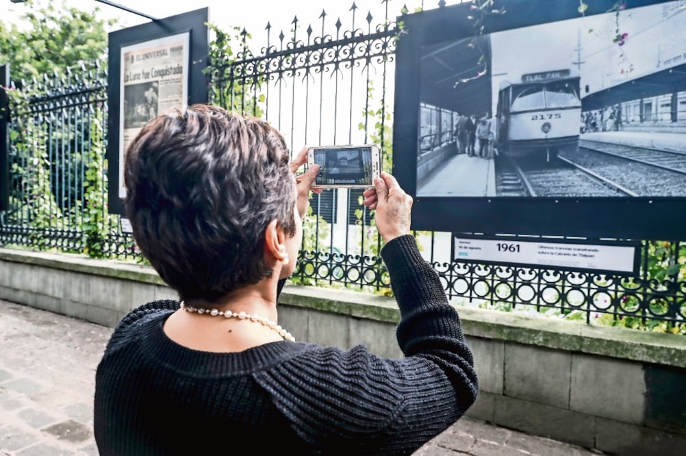 La exposición estará disponible para todo el público hasta el domingo 6 de noviembre en la Galería Abierta de las Rejas de Chapultepec (YADÍN XOLALPA. EL UNIVERSAL)
