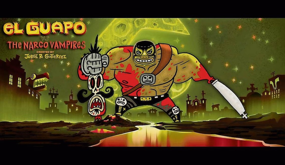 En la trama los superhéroes son luchadores profesionales. Foto: Ánima Studios