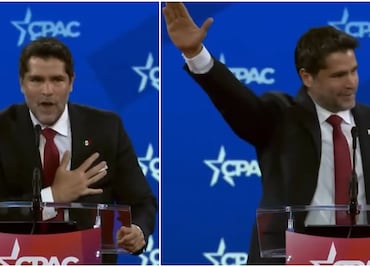 Eduardo Verástegui niega saludo nazi; “no soportan que la lucha por la libertad siga creciendo”, dice