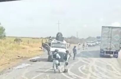 Reportan bloqueos y ataque de civiles armados a elementos de la Guardia estatal en Reynosa