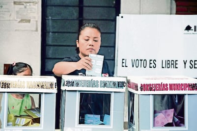 Estrenan estados figura de reelección y sus árbitros