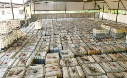 Aseguran 1 millón 500 mil litros de hidrocarburo en Tabasco; hay un detenido 