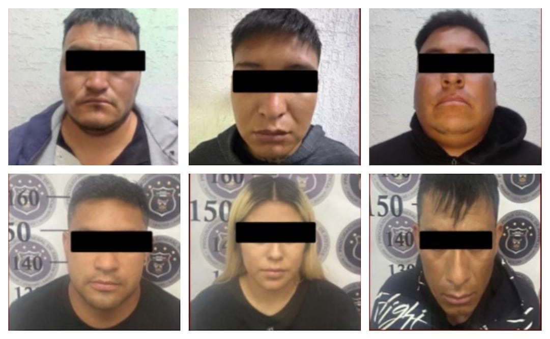 Autoridades realizan operativo en Atitalaquia, Hidalgo; detienen a siete sujetos con armas y droga. | Foto: Especial.