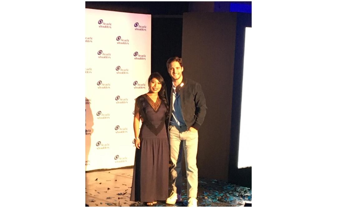 Yalitza Aparicio y Diego Boneta. Foto: César Huerta