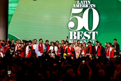 11 restaurantes mexicanos dentro de la lista de The 50 Best Restaurants