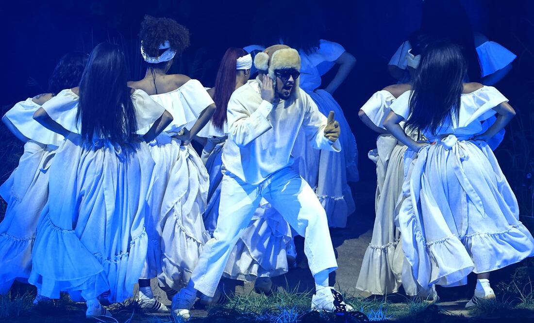 Bad Bunny en Puerto Rico. Foto: EFE/ Thais Llorca
