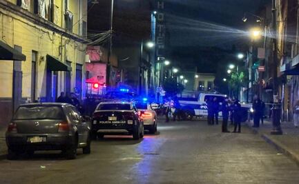 Balacera en el Centro Histórico; un hombre muere, detienen a los presuntos agresores