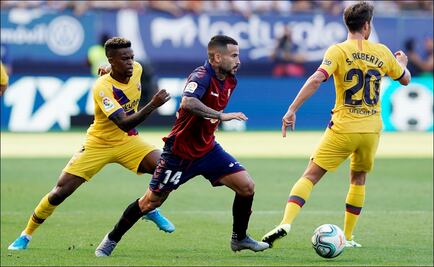 Barcelona deja ir puntos en la casa del Osasuna