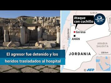 Apuñalan a tres turistas mexicanos en Jordania; uno está grave