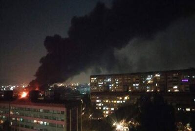 Desalojan a 200 por incendio en zona de Tlatelolco