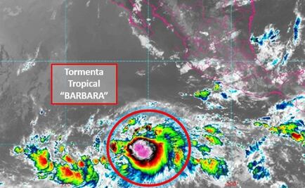 Se forma tormenta tropical "Bárbara" cerca de Baja California Sur