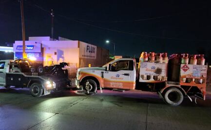 Sujetos armados levantan a conductor de reparto de empresa gasera en Culiacán, Sinaloa; despliegan operativo de búsqueda