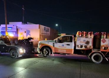 Sujetos armados levantan a conductor de reparto de empresa gasera en Culiacán, Sinaloa; despliegan operativo de búsqueda