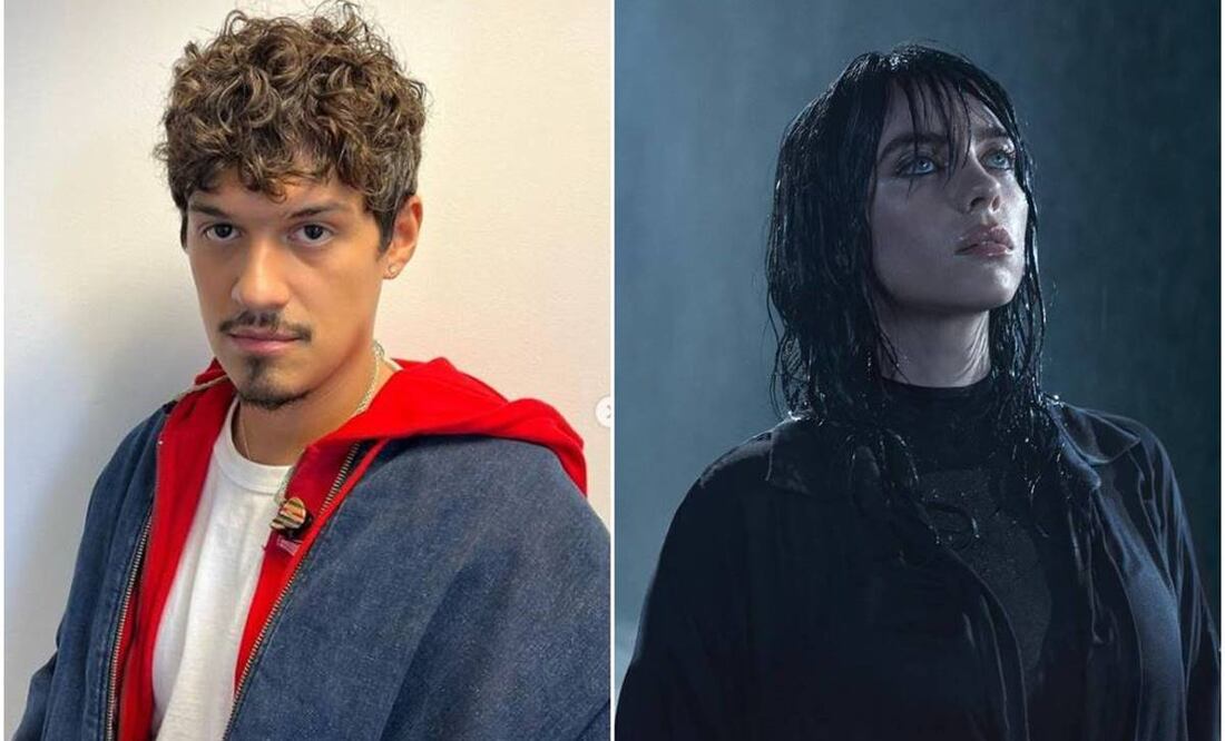 Billie Eilish y Omar Apollo. Fotos: Capturas de Instagram @omar.apollo y @billieeilish