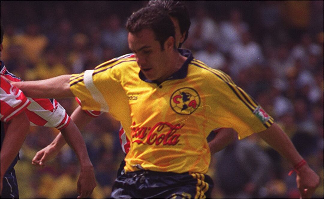 Cuauhtémoc Blanco en la década de los 90's. FOTO: ARCHIVO EL UNIVERSAL