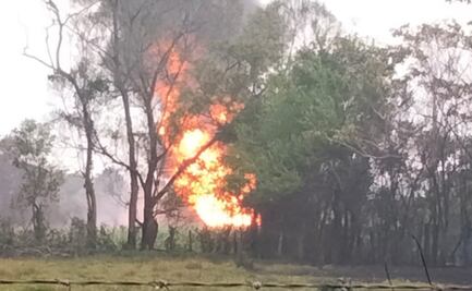 Explosión en ducto de Pemex deja un muerto y 100 personas desalojadas en Tabasco