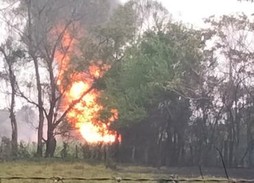 Explosión en ducto de Pemex deja un muerto y 100 personas desalojadas en Tabasco