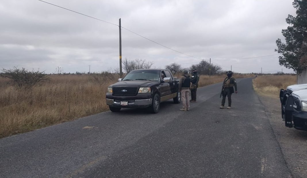 Operativos en terminal de autobuses de SLP. Foto: Especial