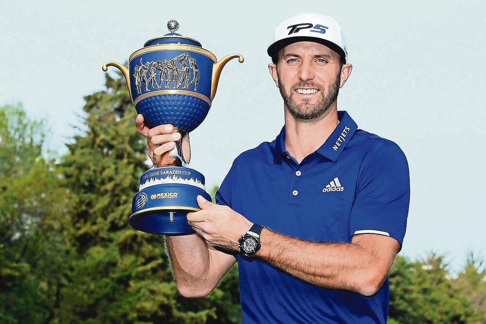 En la foto: Dustin Johnson (ARCHIVO. EL UNIVERSAL)