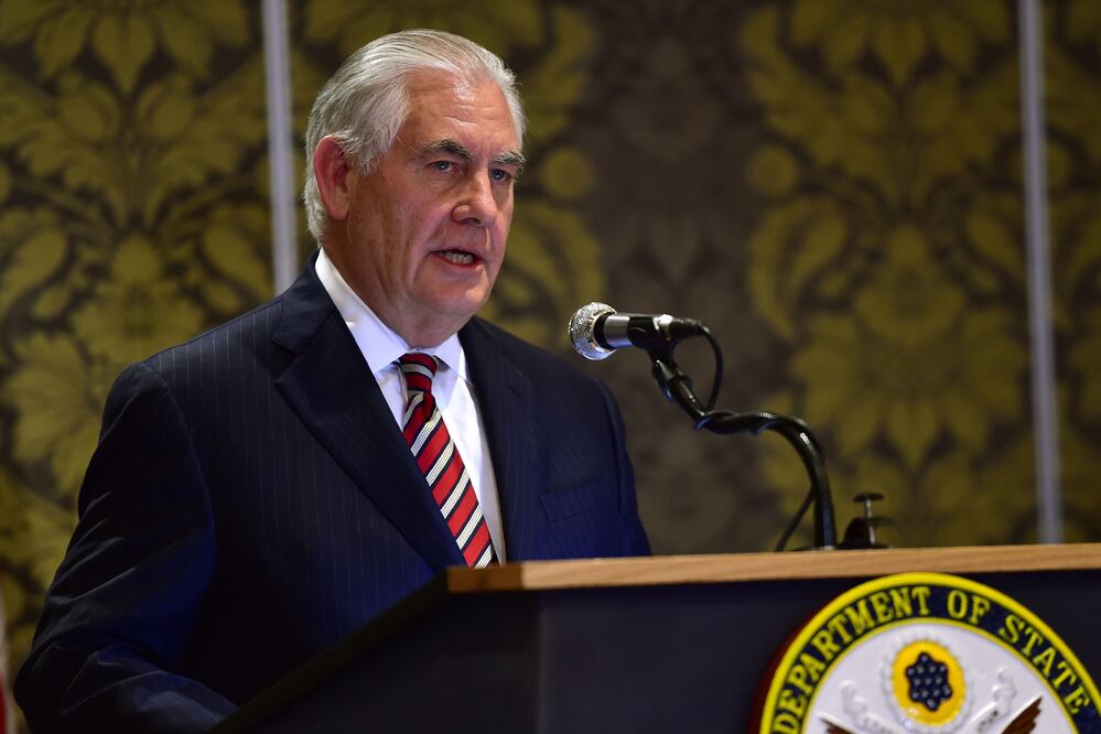 Rex Tillerson, secretario de Estado de EU (Foto: AFP)