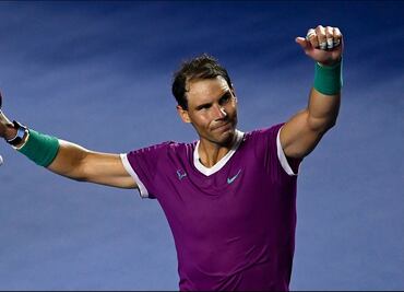 Rafa Nadal tiene debut exitoso en el Abierto Mexicano de Tenis 2022