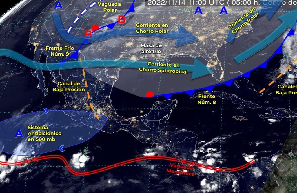 ¿Cómo estará el clima este lunes 14 de noviembre? 