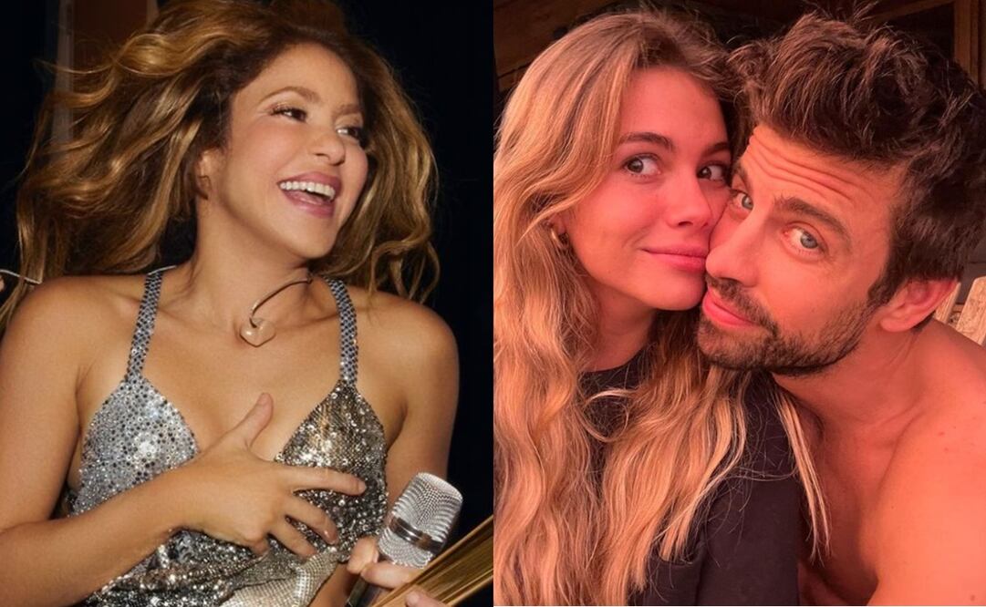 Shakira, su ex Gerard Piqué y la pareja del futbolista, Clara Chía. Foto: Instagram oficial.
