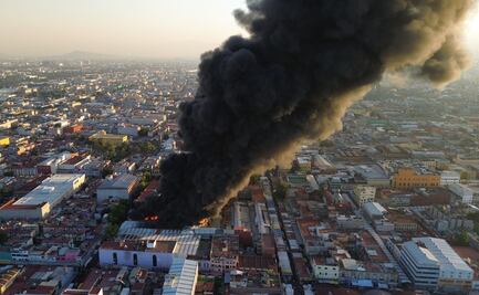 Fiscalía capitalina investiga incendio en Tepito; no han determinado si fue intencional