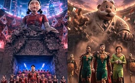México vs Corea del Sur inspira inesperado choque entre Dr Simi y la muñeca de El Juego del Calamar; video creado con IA se vuelve viral