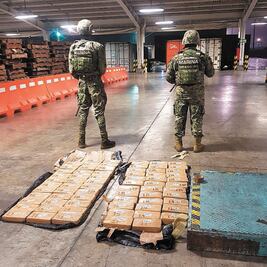 Marina incauta carga de cocaína