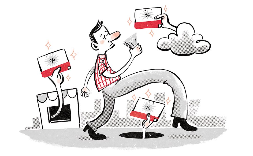 Gestiona tus emociones en El Buen Fin. Ilustración: de Ani Cortés