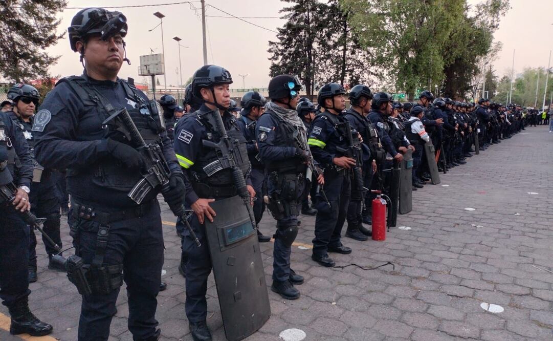Operativo "Naucalpan Seguro". Foto: Especial