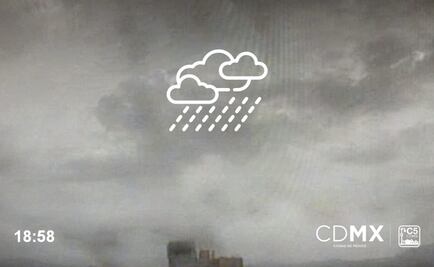 Llueve en 12 delegaciones de CDMX