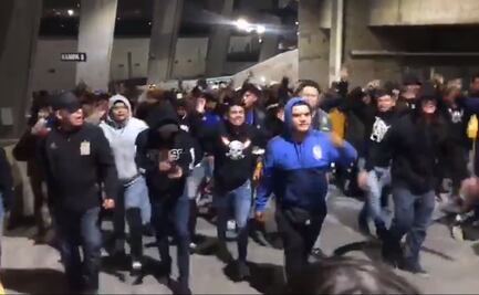 Afición de Tigres hace cantos homofóbicos en el Azteca