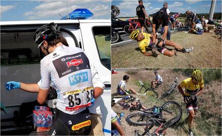 Ciclismo: Reportan caída masiva en tercera etapa