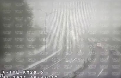 ¡Tómalo en cuenta! Reportan bancos de niebla en la autopista y carretera libre México- Toluca y en la Picacho-Ajusco