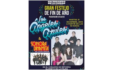 Los Ángeles Azules amenizarán festejo de fin de año en la Glorieta de la Palma