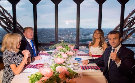 ¿Qué restaurante de estrellas Michelin visitaron Trump y Macron en Francia?