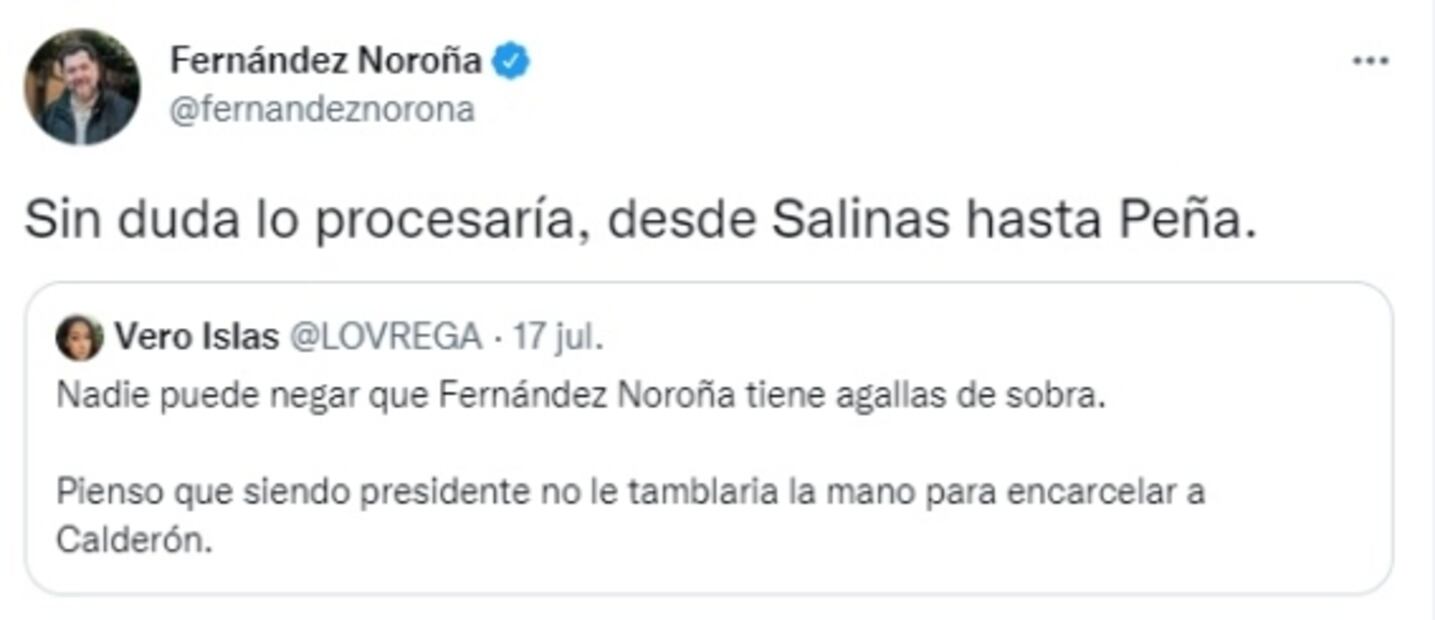 Si gana la Presidencia, Fernández Noroña va por procesar a expresidentes, desde Salinas hasta Peña